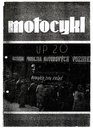 titulka novovzniknutého časopisu Motocykl
